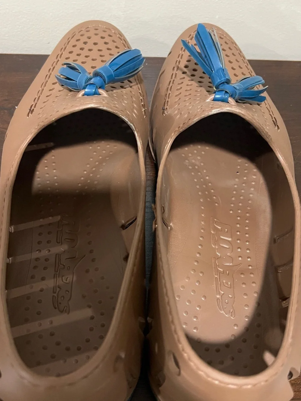 Floaters Men’s 12 Executive Tassel Brown Slip On Shoes